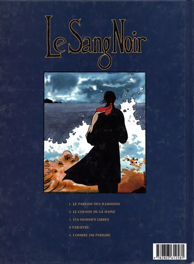 Verso de l'album Le sang noir Tome 3 Les hommes libres