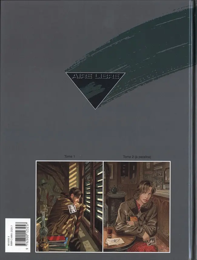 Verso de l'album Le Sursis Tome 1