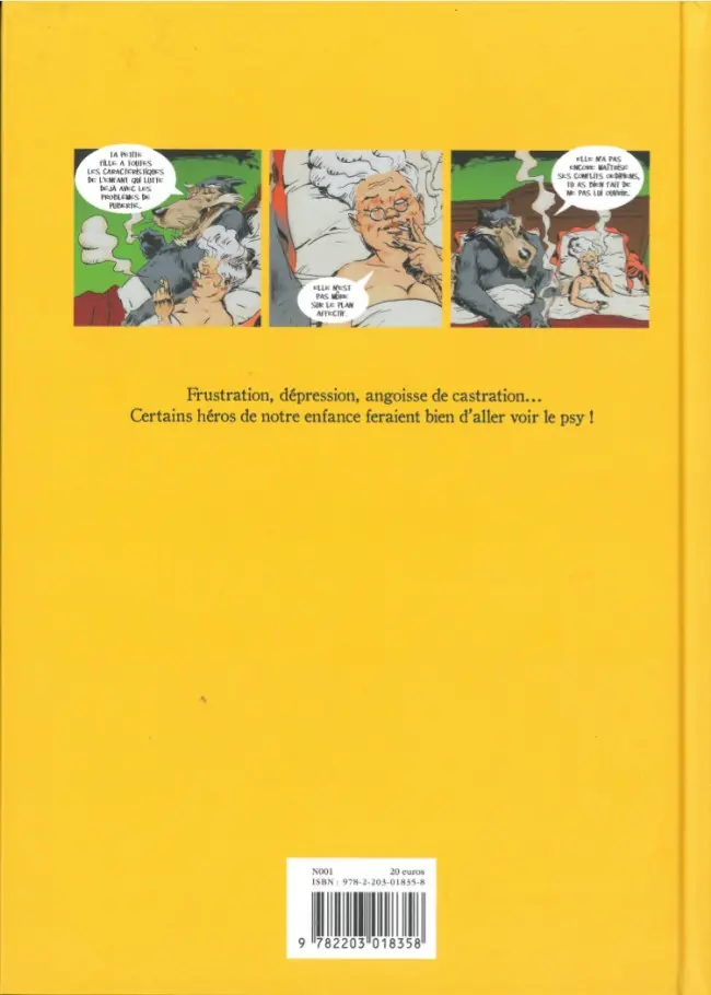 Verso de l'album Tout conte fée