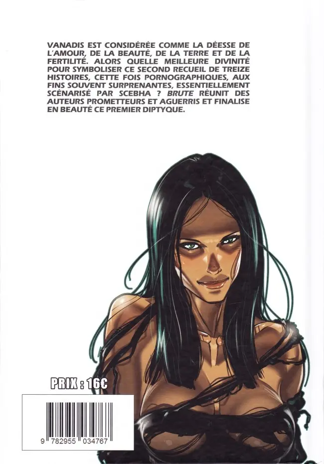 Verso de l'album Vanadis 2 Brute
