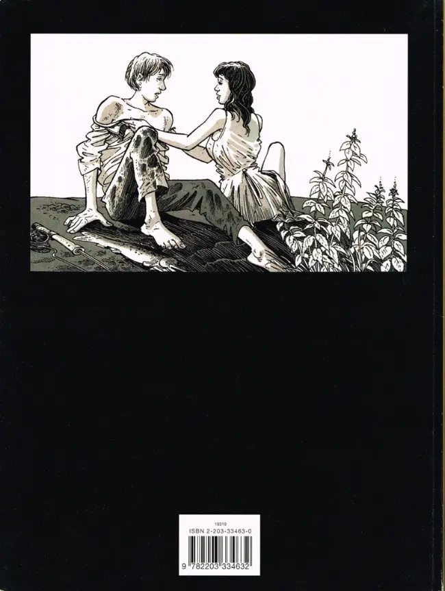 Verso de l'album Le Vieil homme qui n'écrivait plus