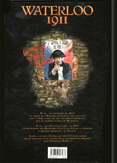 Verso de l'album Waterloo 1911 Tome 1 Un rouquin de trop