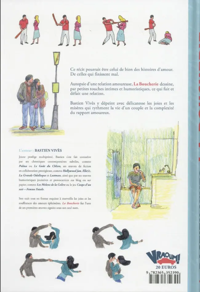 Verso de l'album La Boucherie