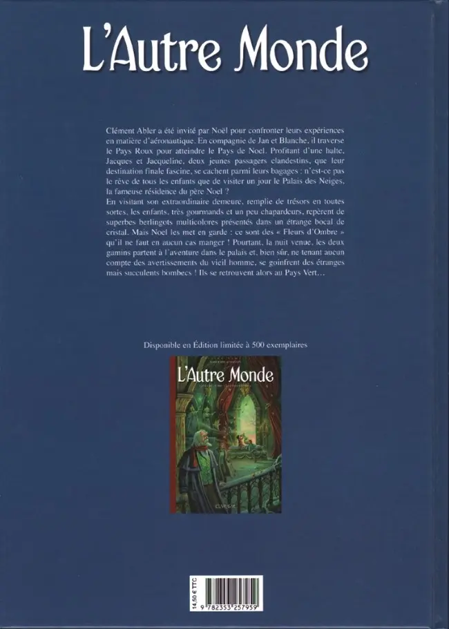 Verso de l'album L'Autre Monde Tome 5 Le Pays de Noël 1/2