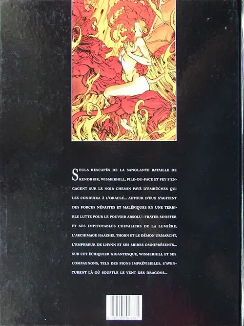 Verso de l'album Chroniques de la Lune Noire Tome 2 Le vent des Dragons