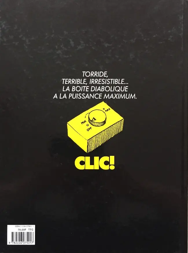 Verso de l'album Le déclic 3