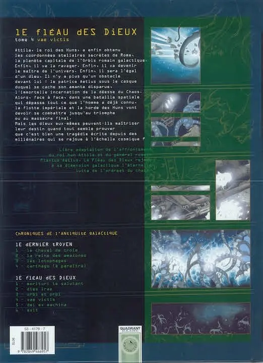 Verso de l'album Le Fléau des dieux Tome 4 Vae victis