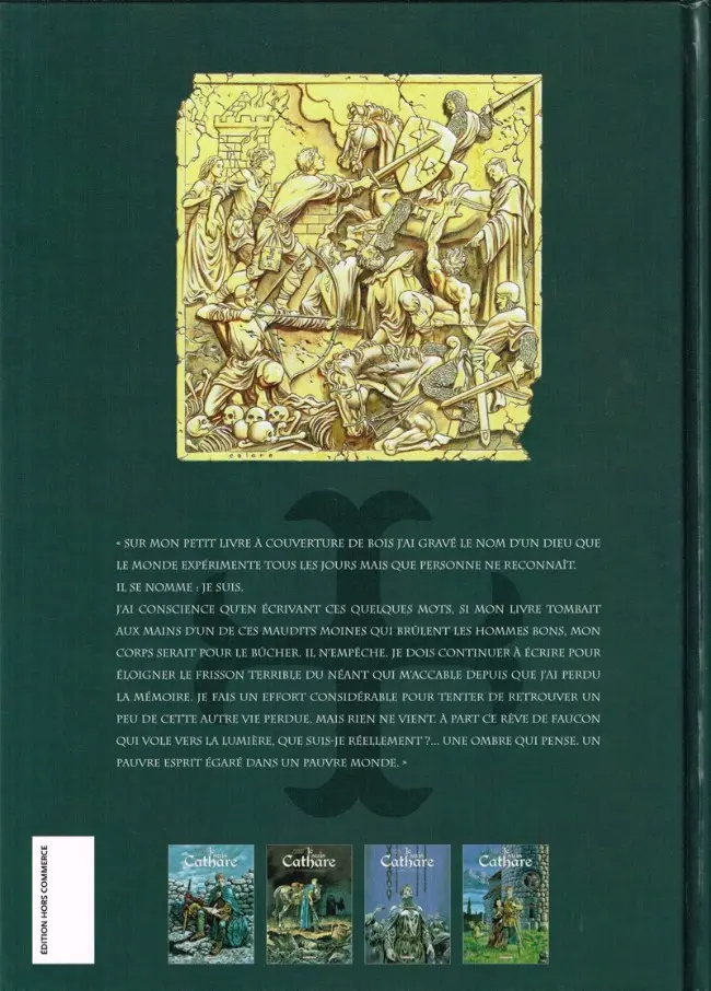 Verso de l'album Je suis Cathare Tome 4 La légèreté du monde
