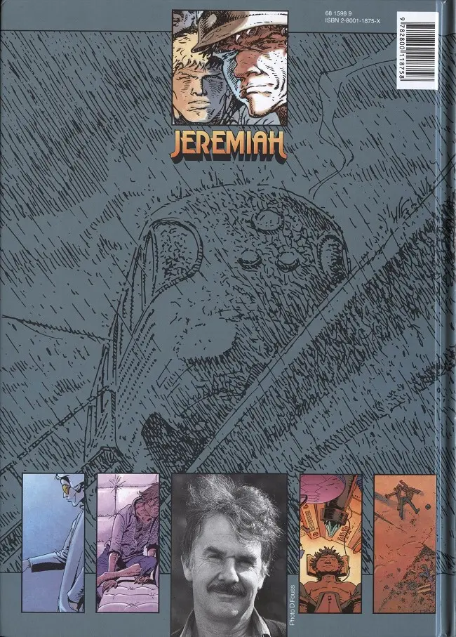 Verso de l'album Jeremiah Tome 5 Un cobaye pour l'éternité