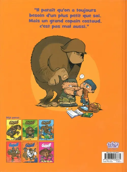 Verso de l'album Mon ami Grompf Tome 2 Gare au gorille