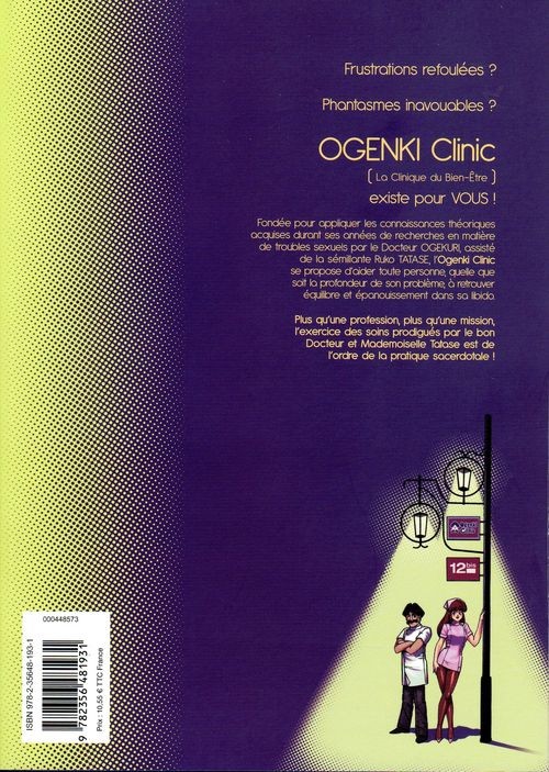 Verso de l'album Ogenki Clinic 1