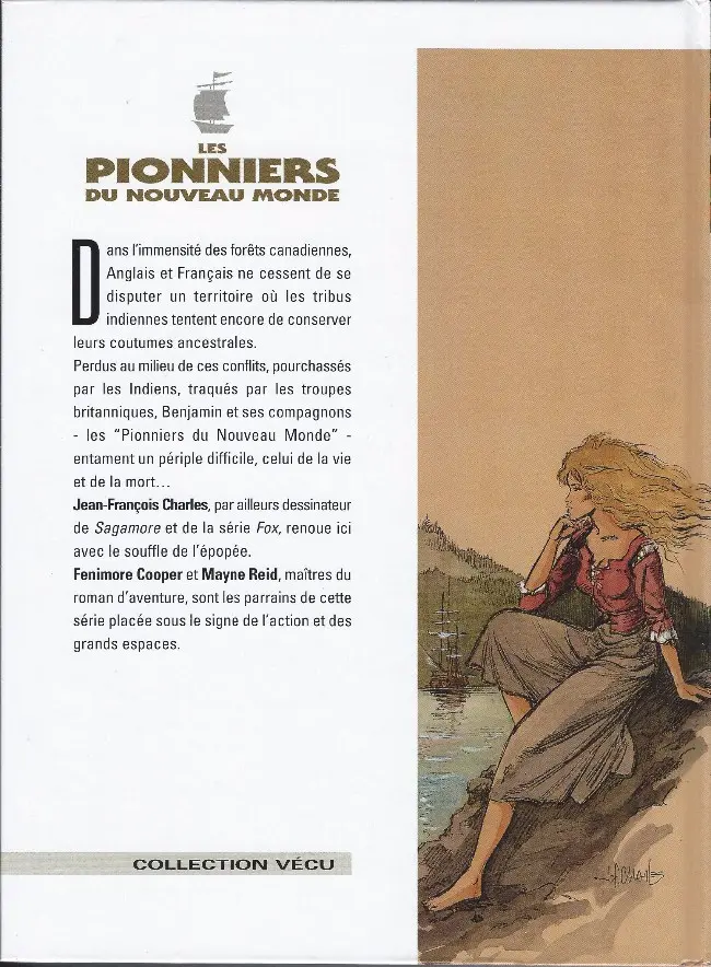 Verso de l'album Les Pionniers du Nouveau Monde Tome 2 Le grand dérangement