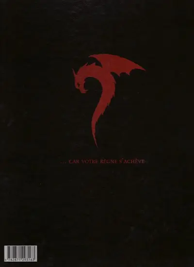 Verso de l'album Rapaces I