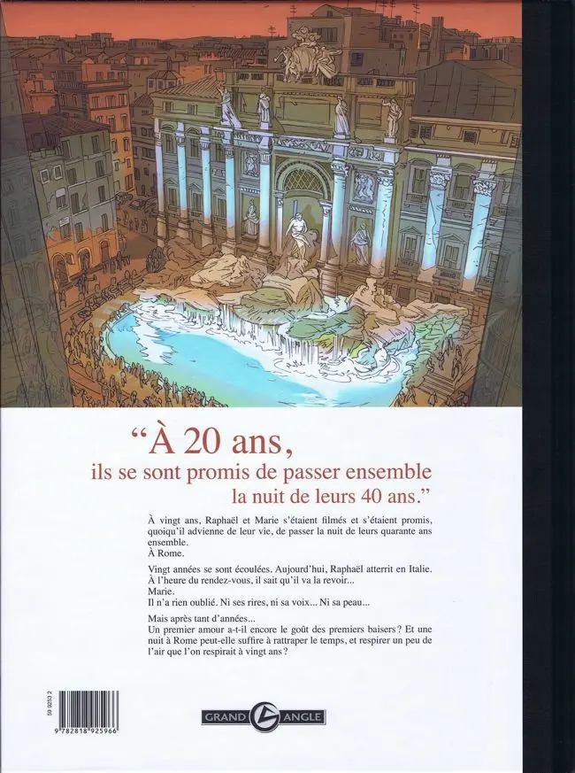 Verso de l'album Une nuit à Rome Livre 2