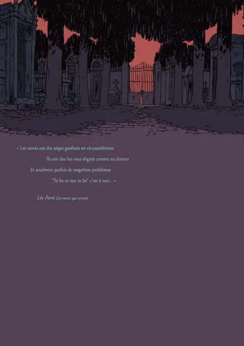 Verso de l'album Vincent, mon frère mort-vivant - Au pays des Ombres