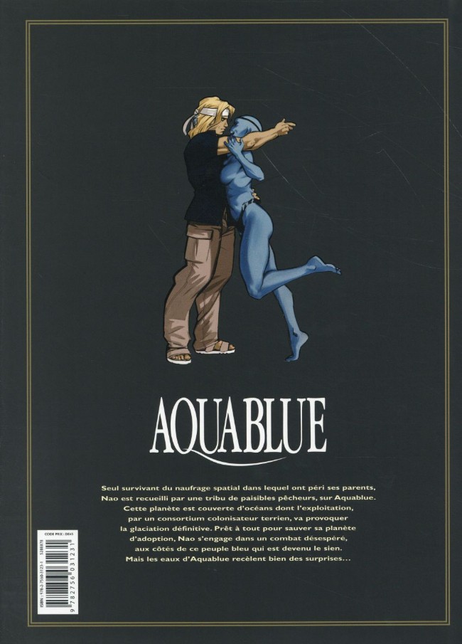 Verso de l'album Aquablue L'Intégrale Tomes 10 et 11