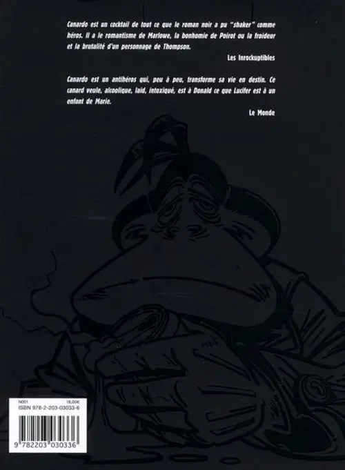 Verso de l'album Canardo Le Chien Debout - La Marque de Raspoutine - La Mort Douce