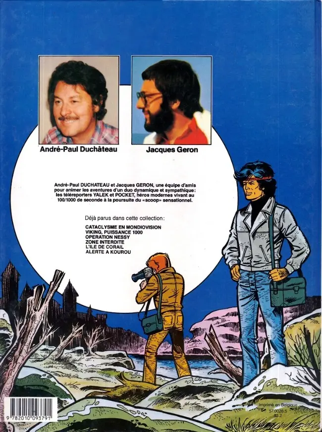 Verso de l'album Yalek Tome 14 Alerte à Kourou