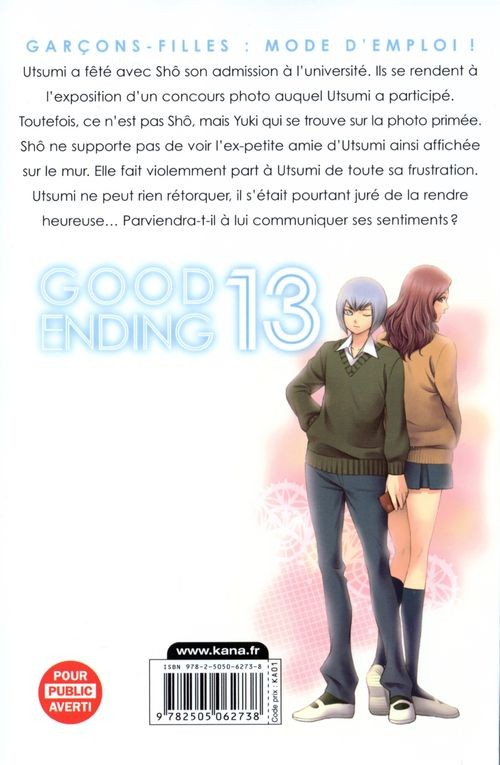 Verso de l'album GE - Good Ending 13