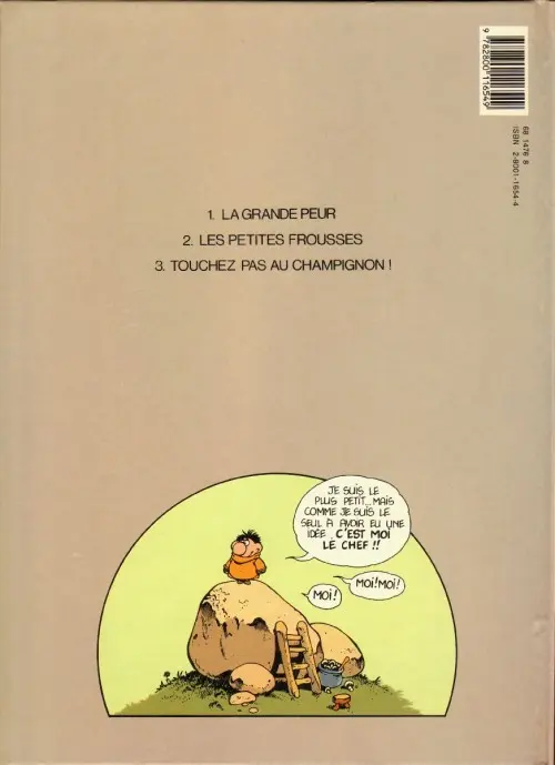Verso de l'album Les Bogros Tome 3 Touchez pas au champignon !