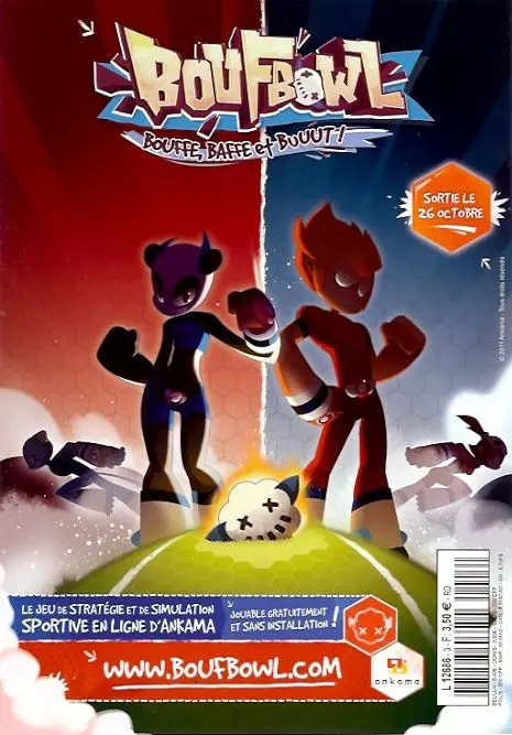 Verso de l'album Boufbowl Tome 3