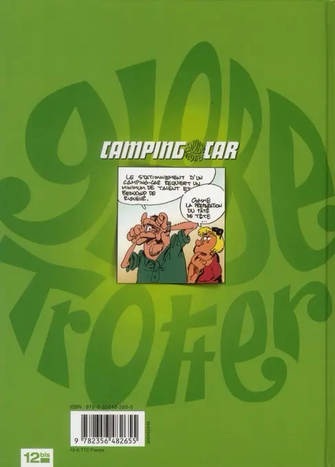 Verso de l'album Camping Globe Trotter Car / Camping Car Intégrale