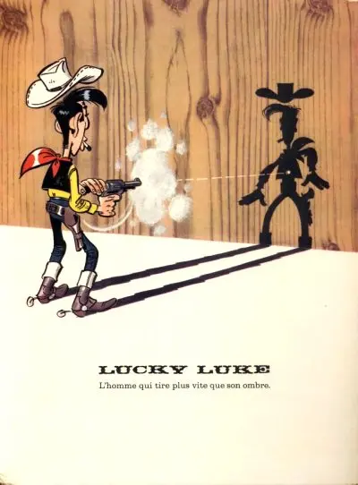 Verso de l'album Lucky Luke Tome 32 La Diligence