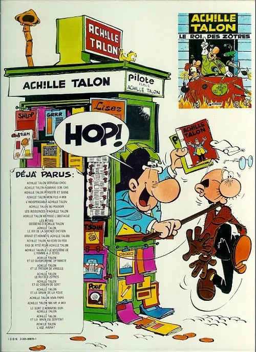 Verso de l'album Achille Talon Tome 13 Pas de pitié pour Achille Talon
