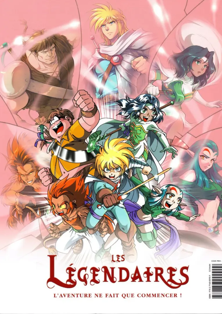 Verso de l'album Les Légendaires Tome 5 Cœur du passé