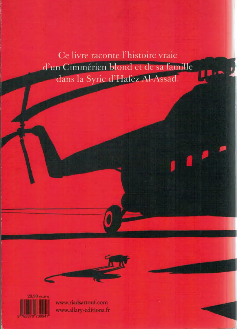 Verso de l'album L'Arabe du futur Tome 3 Une jeunesse au Moyen-Orient (1985-1987)