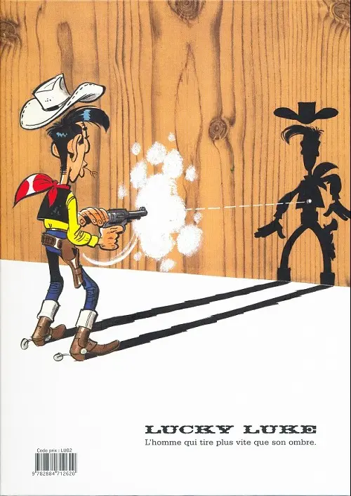 Verso de l'album Lucky Luke Tome 41 L'héritage de Rantanplan