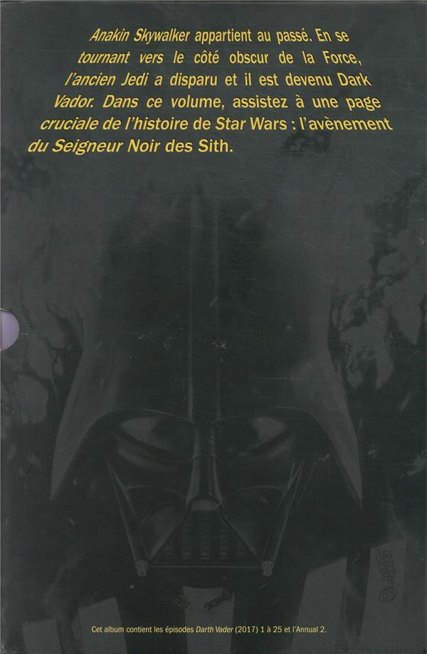 Verso de l'album Star Wars - Dark Vador : Le Seigneur noir des Sith