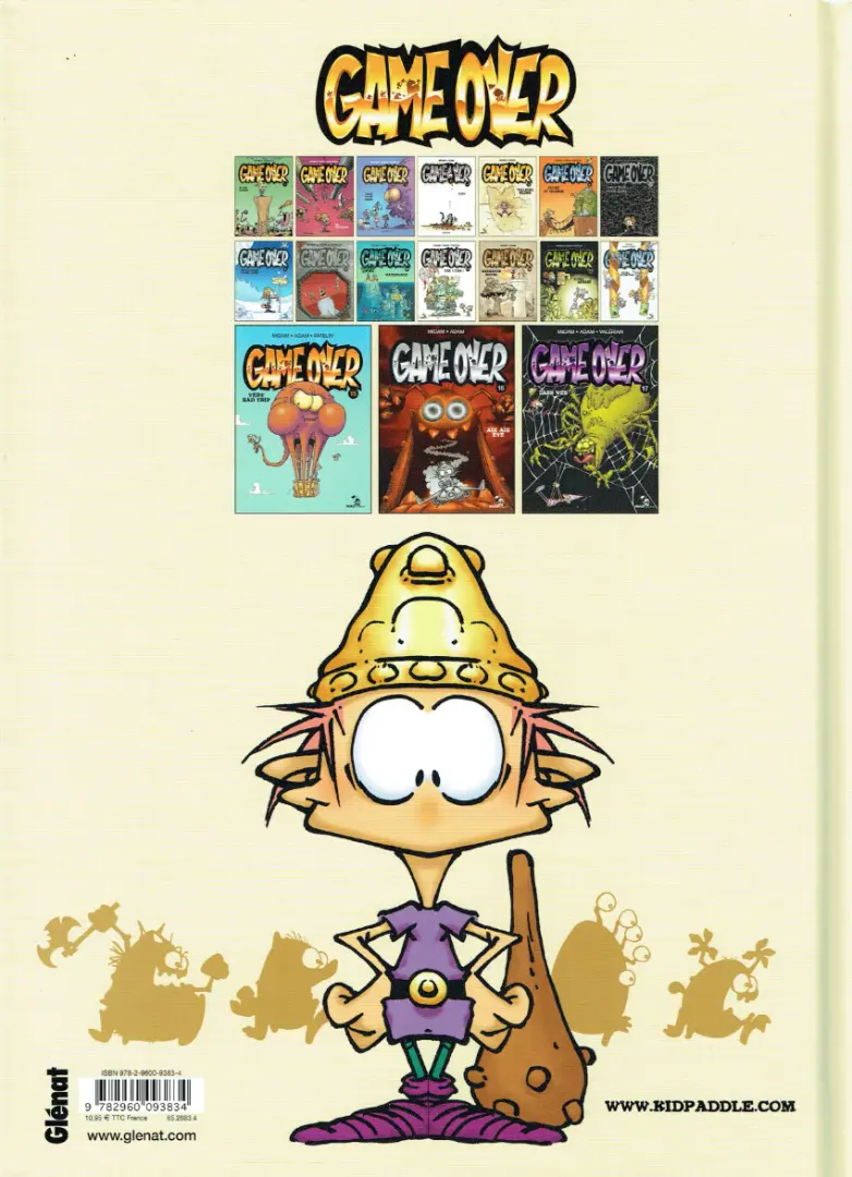 Verso de l'album Game over Tome 5 Walking Blork