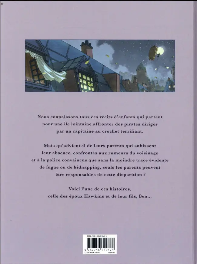 Verso de l'album Ceux qui restent