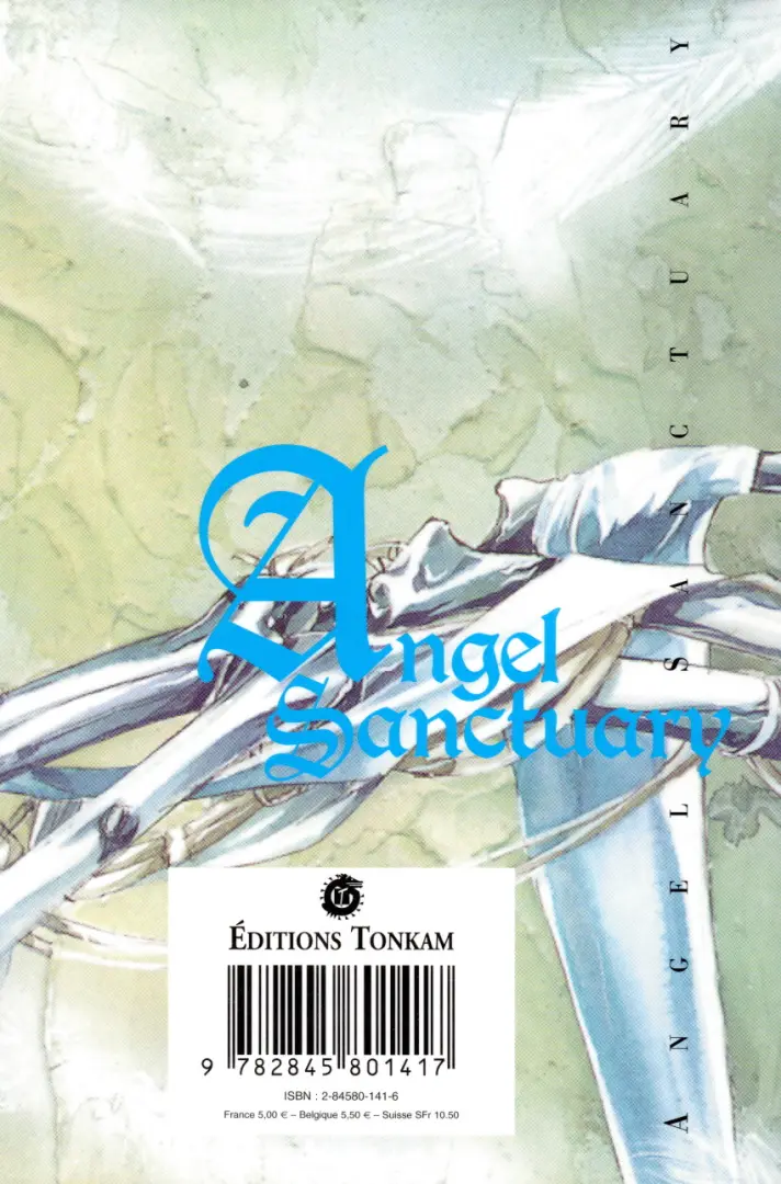Verso de l'album Angel Sanctuary 10