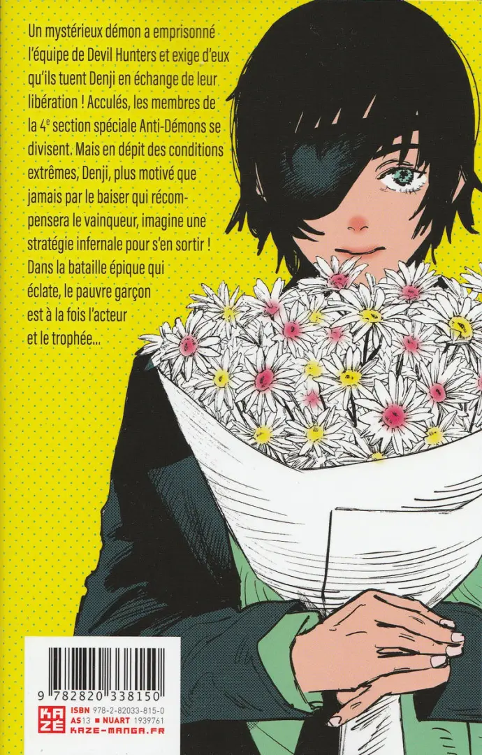 Verso de l'album Chainsaw Man 3