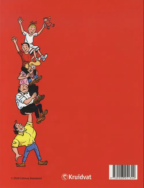 Verso de l'album Bob et Bobette (Publicitaire) La coquine malicieuse