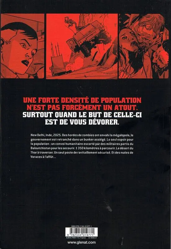 Verso de l'album Voraces