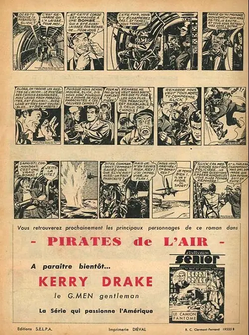 Verso de l'album Collection senior numéro 1 Le Capitaine Lane contre la Renarde