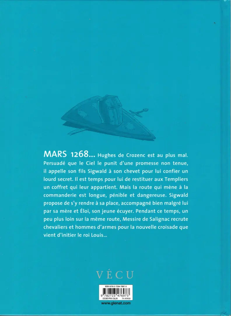 Verso de l'album Les Aigles décapitées Tome 23 La dernière croisade