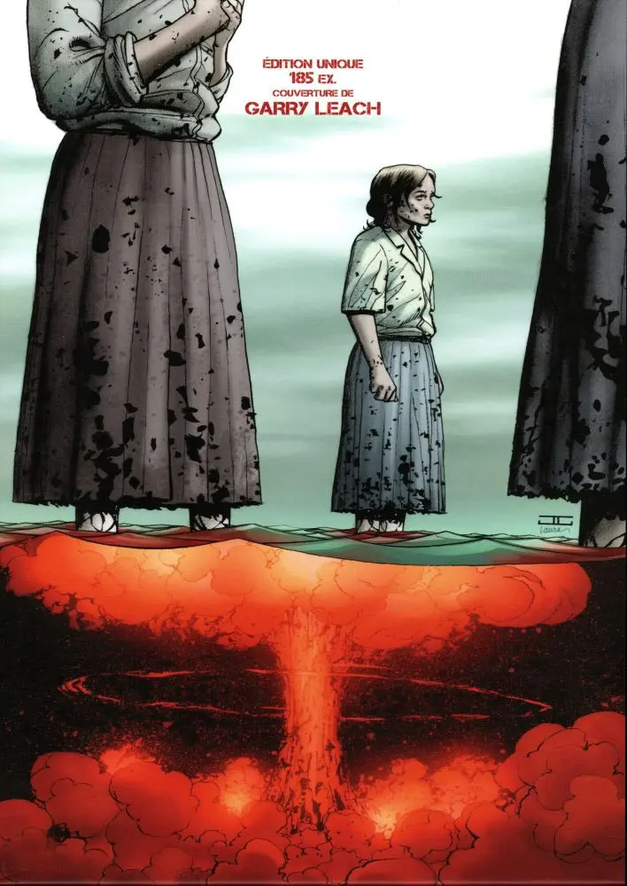 Verso de l'album Battlefields Femmes en guerre
