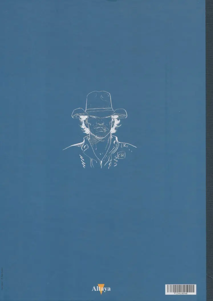 Verso de l'album Blueberry Édition collector Tome 29 Sur ordre de Washington