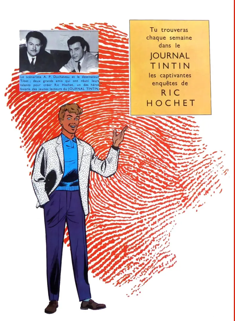 Verso de l'album Ric Hochet Tome 1 Traquenard au Havre