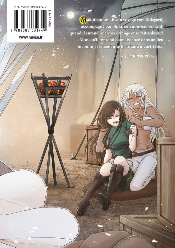 Verso de l'album Tsukimichi - Moonlit Fantasy 8