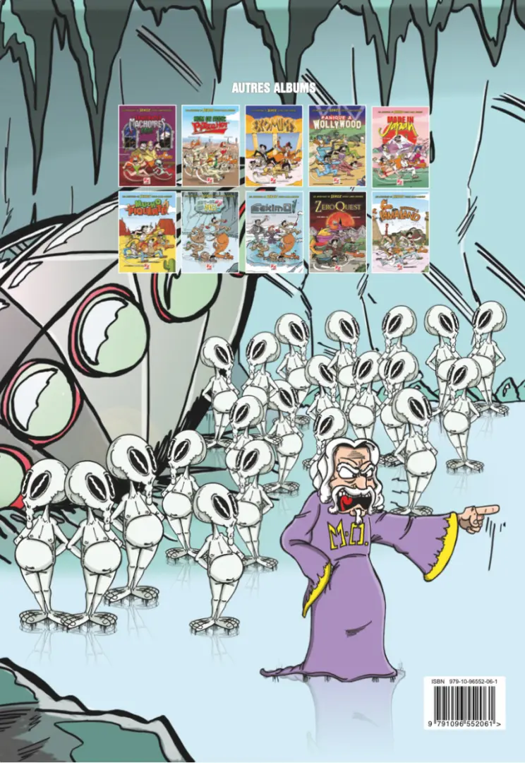 Verso de l'album Les aventures de Serge votre Lama préféré Tome 7 Est-ce qui MO ?