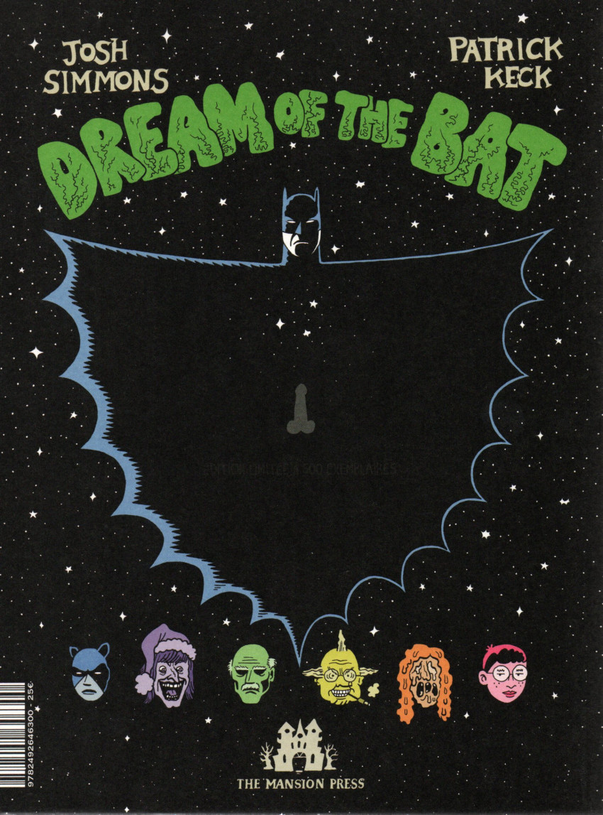 Verso de l'album Dream of the Bat