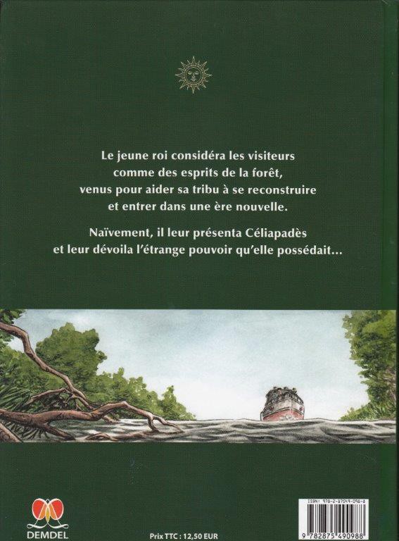 Verso de l'album Destinations Secrètes Tome 1 La Tribu de la Lune