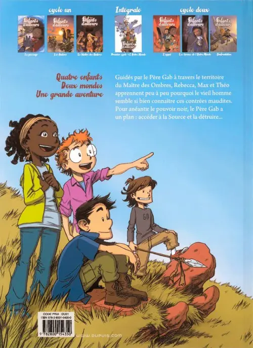 Verso de l'album Les Enfants d'ailleurs Tome 6 Confrontation