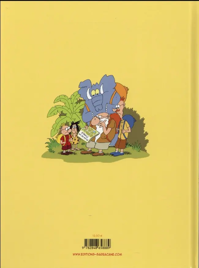 Verso de l'album L'Expédition Malopatt Tome 1 Nos amies les braves bêtes