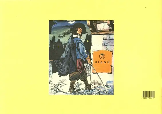Verso de l'album Flamberge au vent